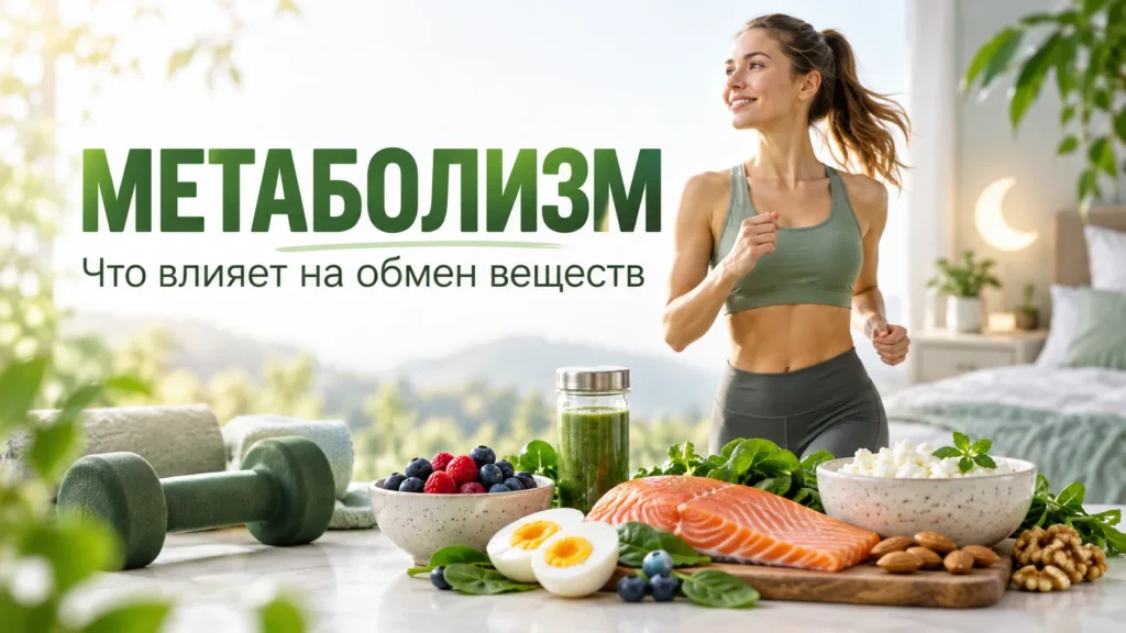 Метаболизм — что влияет на обмен веществ и можно ли его ускорить