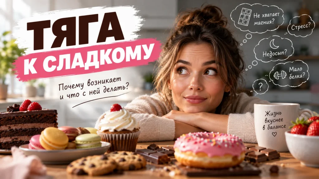Тяга к сладкому — причины и что с ней делать